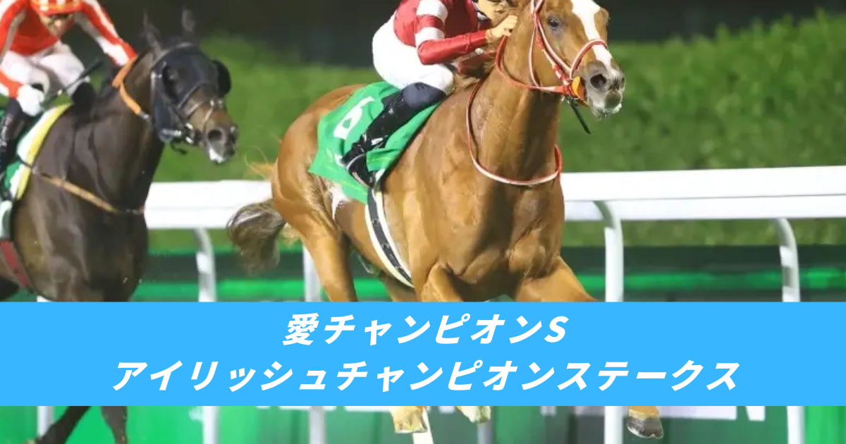 【競馬まとめ】シンエンペラー坂井瑠星前哨戦アイリッシュチャンピオンステークス愛チャンピオンS