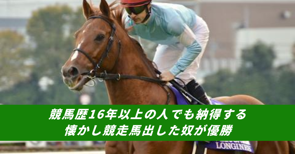 【競馬まとめ】競馬の思い出懐かしの競走馬競馬歴16年以上優勝