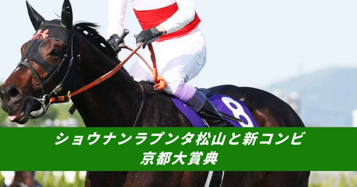 【競馬まとめサイト】ショウナンラプンタ松山弘平京都大賞典