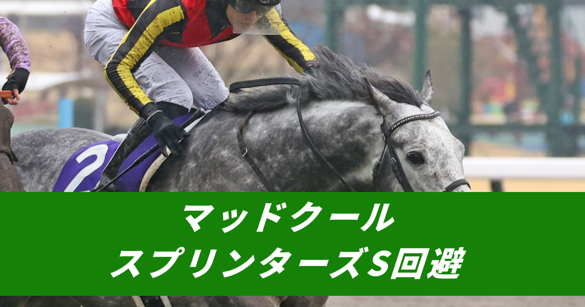 【競馬まとめサイト】マッドクールスプリンターズSスプリンターズステークス